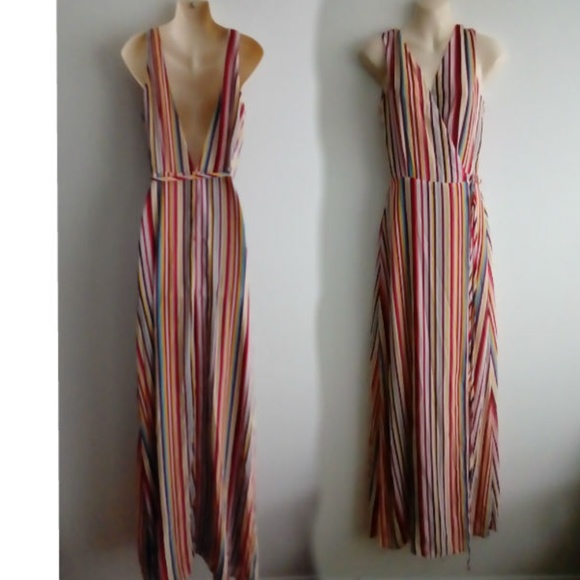 WAYF Bobby Wrap Maxi Dress - Picture 5 of 7